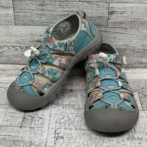 Keen‎ Newport H2 Kids Girls Shoes Pink Blue 3 M Waterproof Hiking Water Sandals